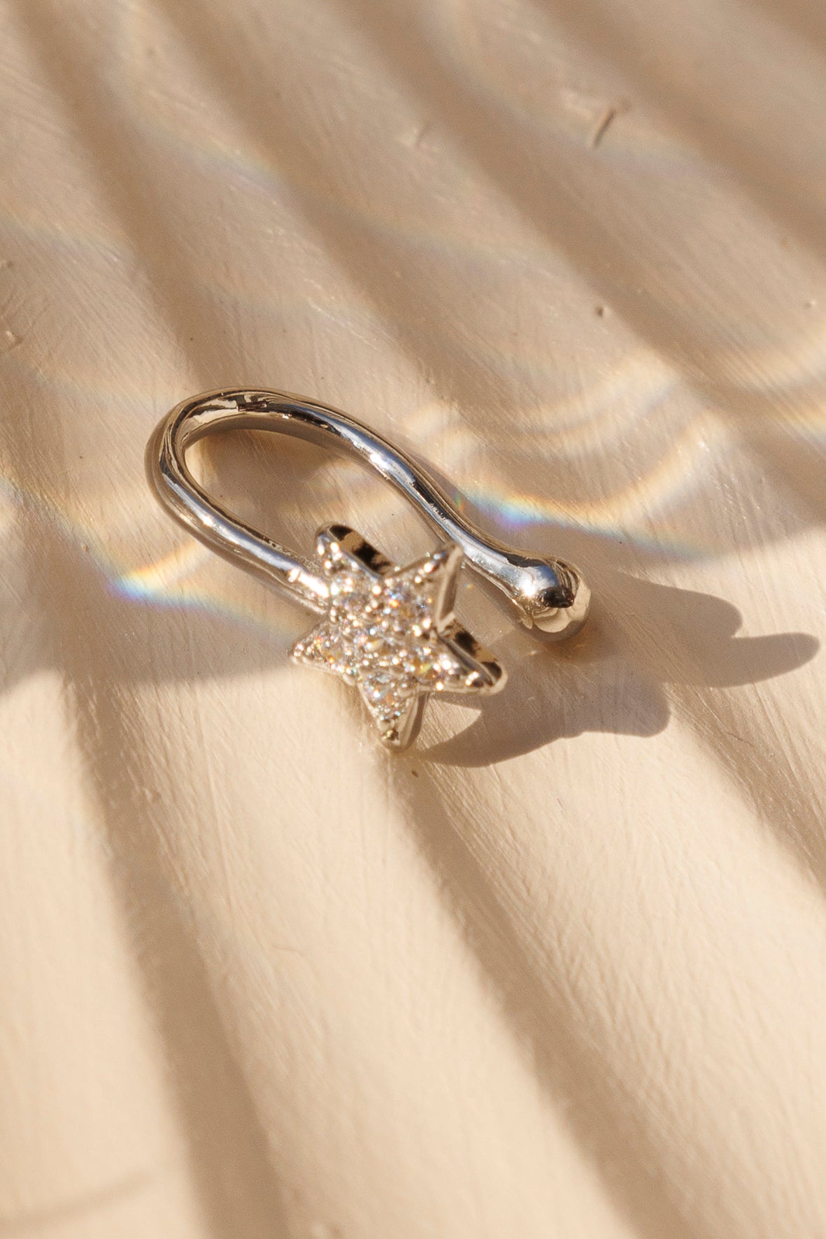Earcuff White Star