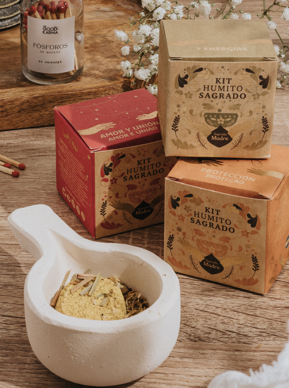 Kit Humito Sagrado Protección