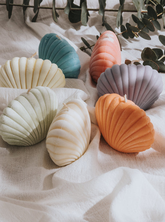 Vela Decorativa Ostra Grande