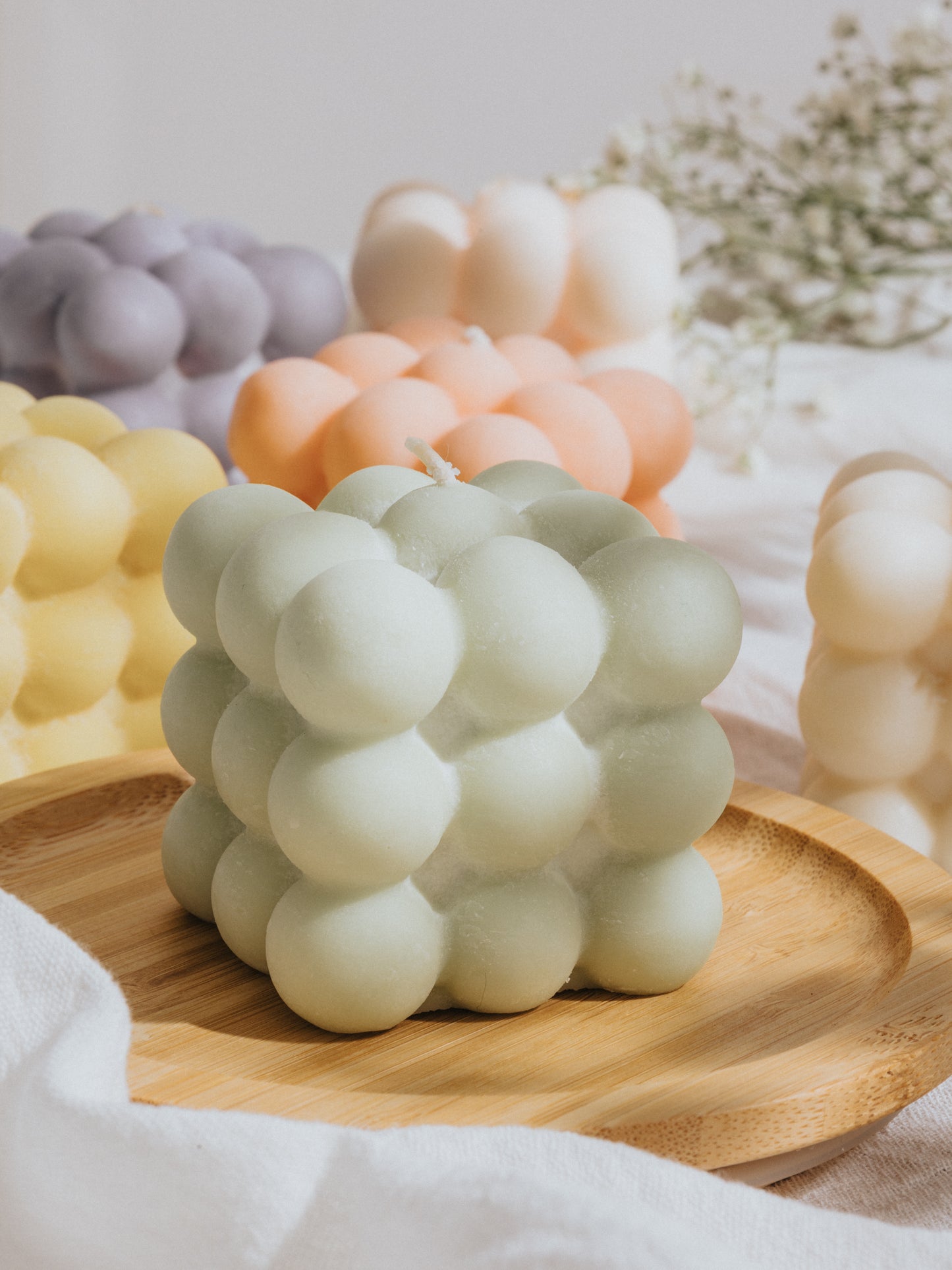 Vela Decorativo Bubble