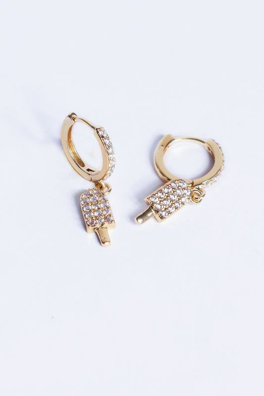 Argollas Ice Cream Gold