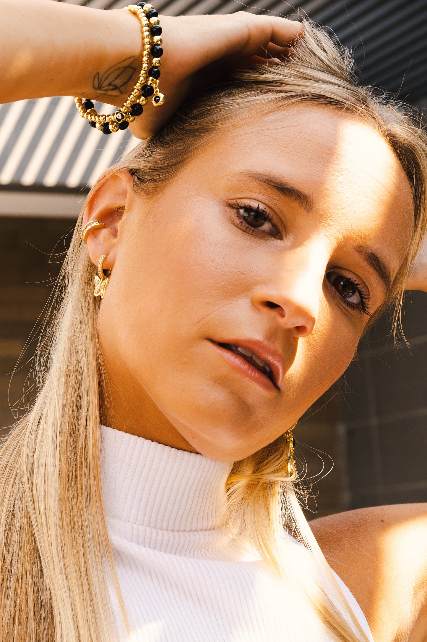 Argolla Borboleta Full Gold