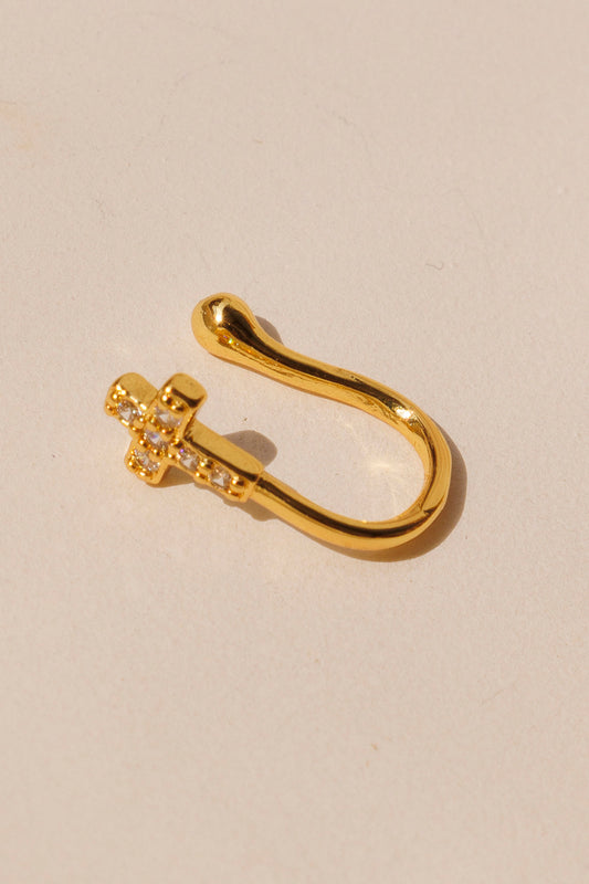 Earcuff Cruz Gold