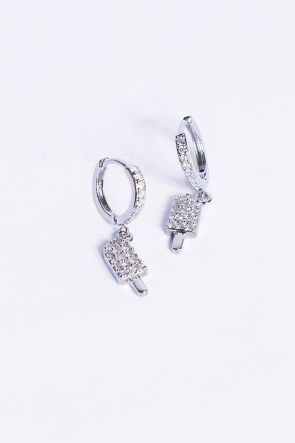 Argollas Ice Cream Silver