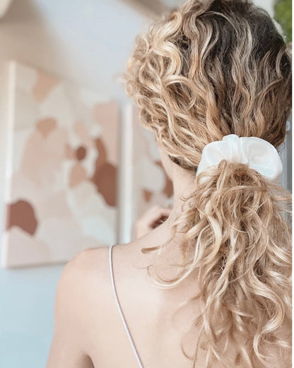 Set 3 Collets Scrunchies de Satín