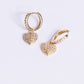 Argollas Full Heart Gold