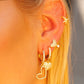 Argollas Full Heart Gold